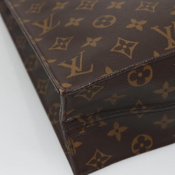 LOUIS VUITTON Monogram Sac Plat Hand Bag M51140 - Picture 14 of 16